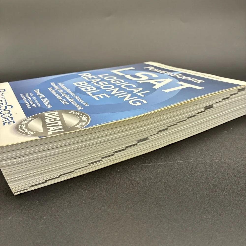 The PowerScore LSAT Logical Reasoning Bible Paperback Test Prep Good Condition